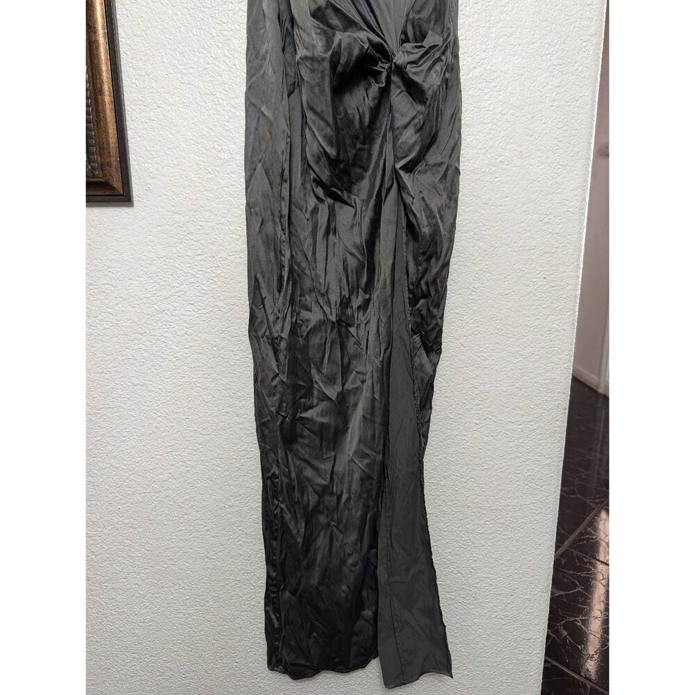 Skims high slit silk long dress size small - Picture 6 of 8